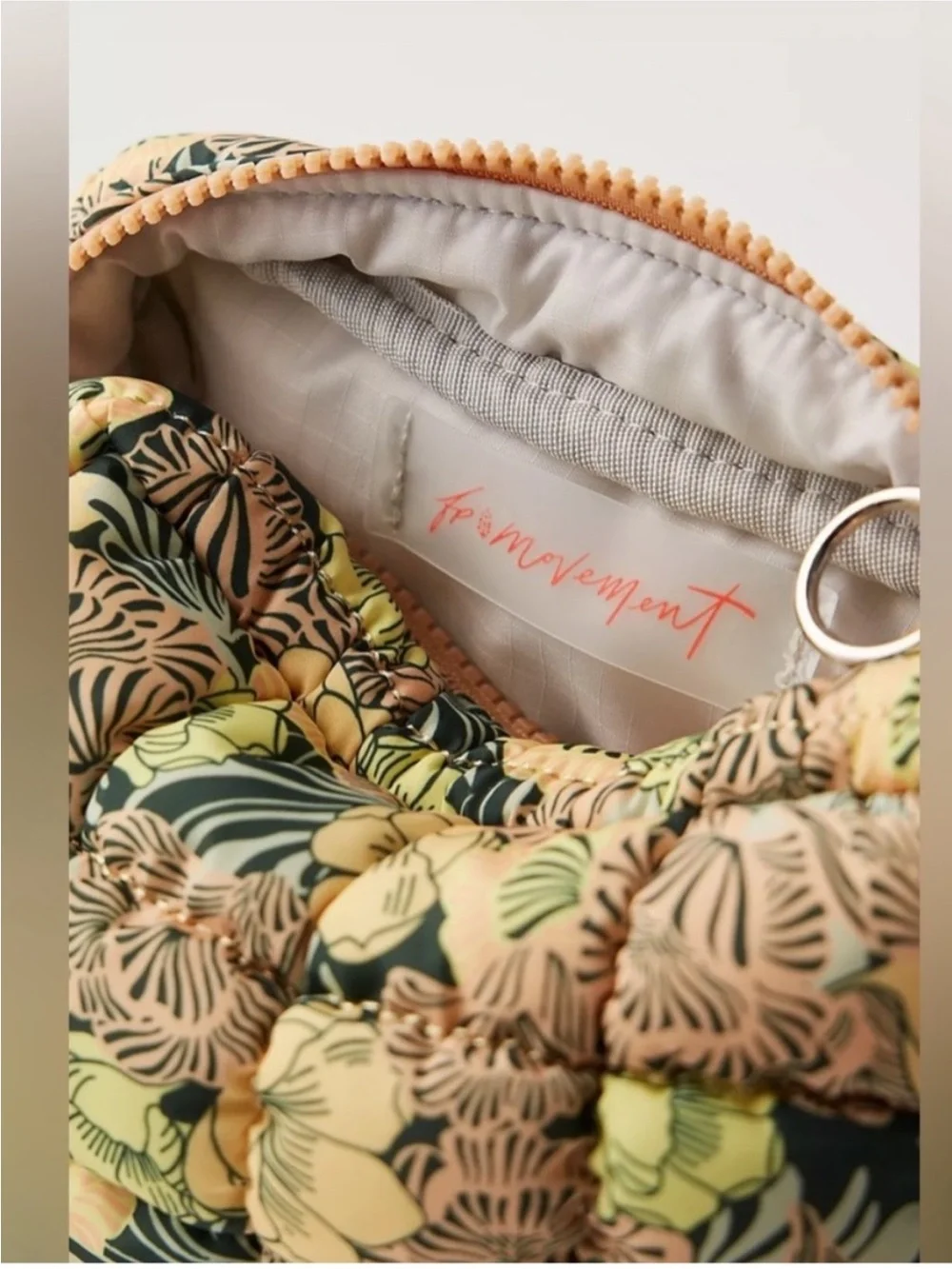 Free People Printed Quilted Mini Case